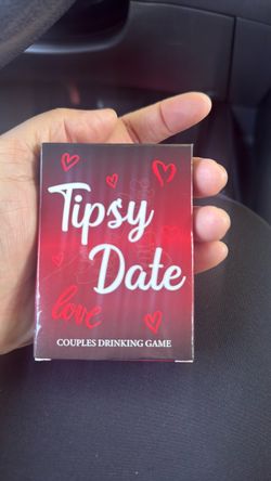 Tipsy Date Couples Drinking Card Game