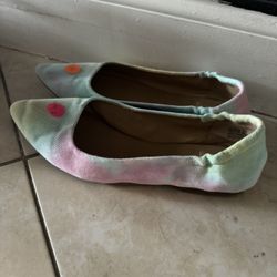 Tie Dye Flats