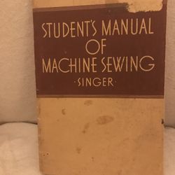 Student’s Manual Of Machine Sewing