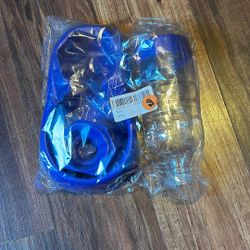 Blue Pet Water Feeder