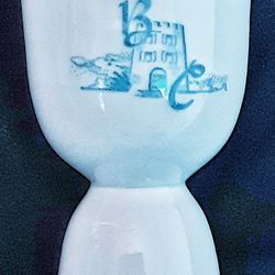 Art deco restaurantware Bluebeards Castle Hotel advertising Eggcup restaurant
