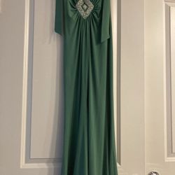 Sage Green Prom Dress 