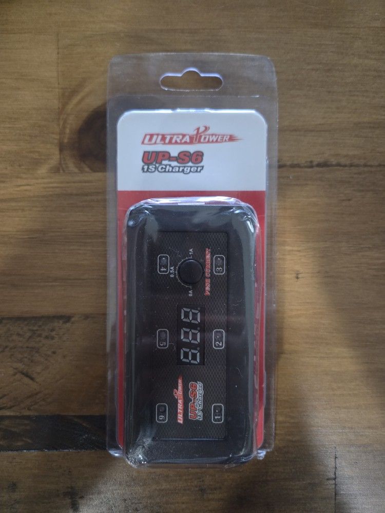 Ultra Power UP-S6 3.7V 1S Lipo LiHv Battery Charger with MICRO MX mCPX USB Port
