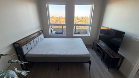 Queen Bed Frame and Storage Bench