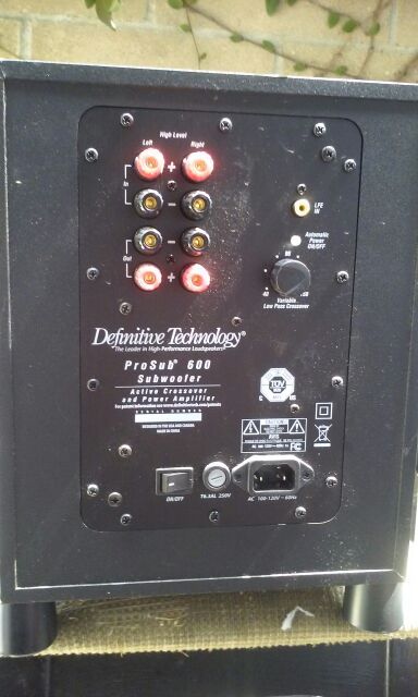 Prosub 2025 600 subwoofer
