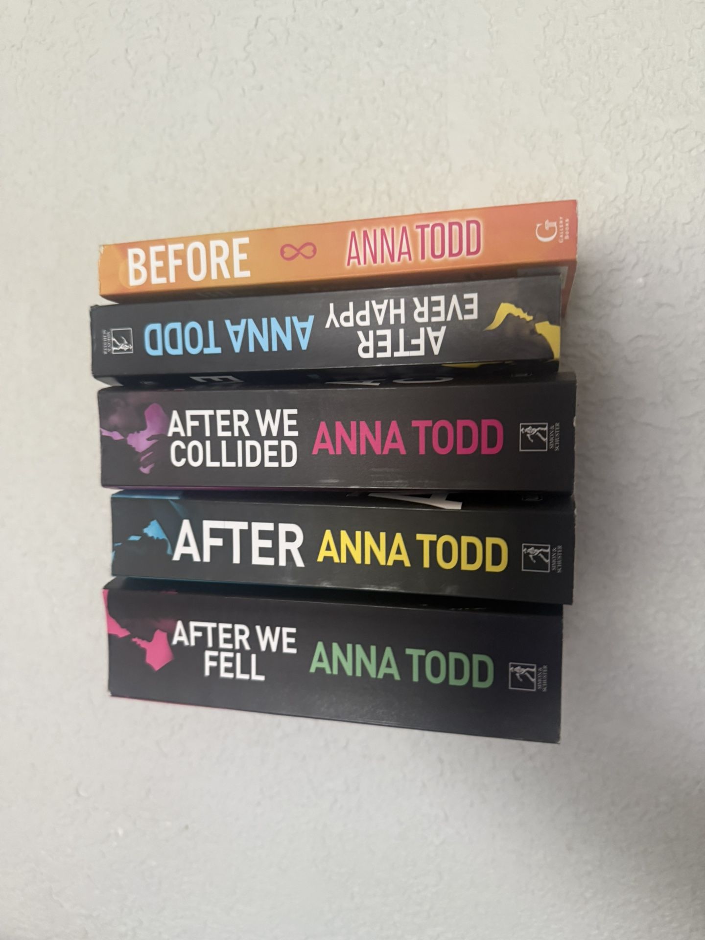 After Series by Anna Todd – Complete 5 Book Set