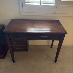 Vintage Singer sewing machine table
