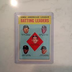 Vintage Baseball Card: Mickey Mantle