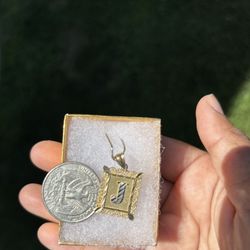 Letter J Pendant