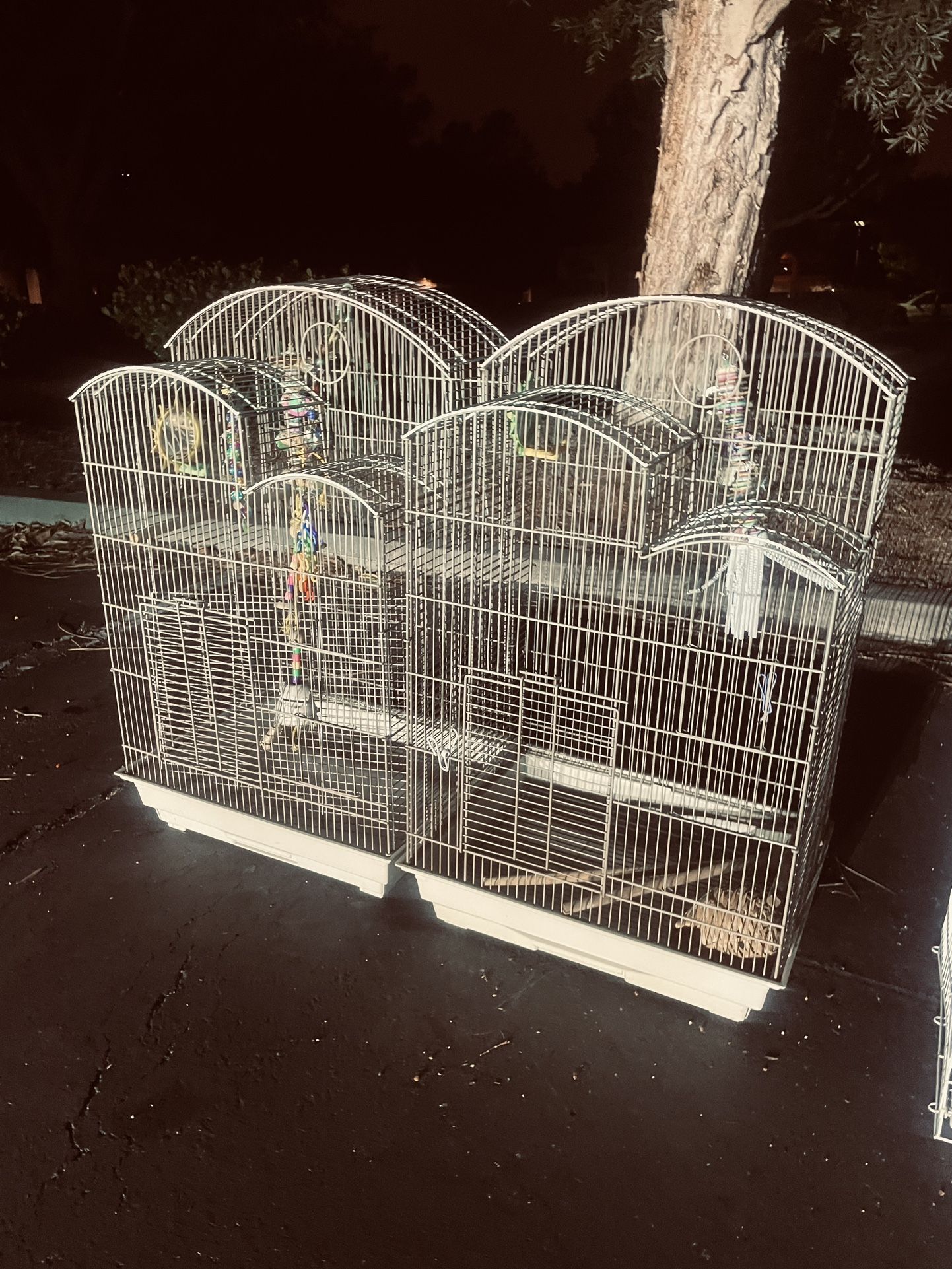 Almond color Bird Cages. Prices Are Negotiable
