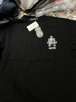 Chrome Hearts Black Cross Graphic T-Shirt