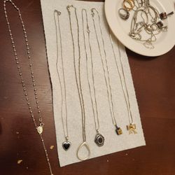 Silver 925 Plata  Cadenas,  Diferentes Precios, $50 Cada Una  