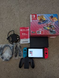 Nintendo Switch Excellent Condition with Box Dock etc