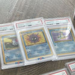 Vintage PSA Pokemon Cards