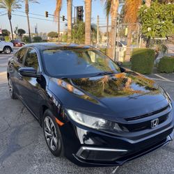 2019 Honda Civic LX Sedan Black
