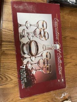Executive Gold Collection 7 Piece Wine Set