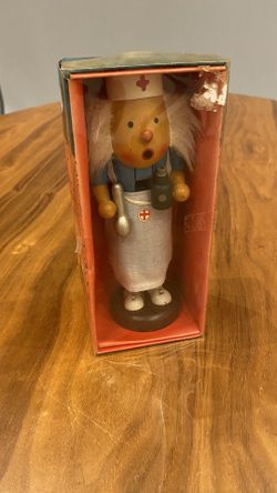 Vintage Christmas Holidays Are Santa’s World Kurts Adler 7” Nurse Figurine