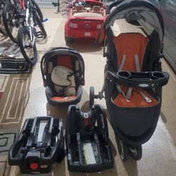 Graco Travel System With 2 Bases