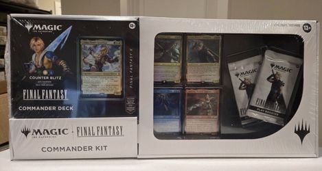 Magic The Gathering Counter Blitz Final Fantasy Commander Deck