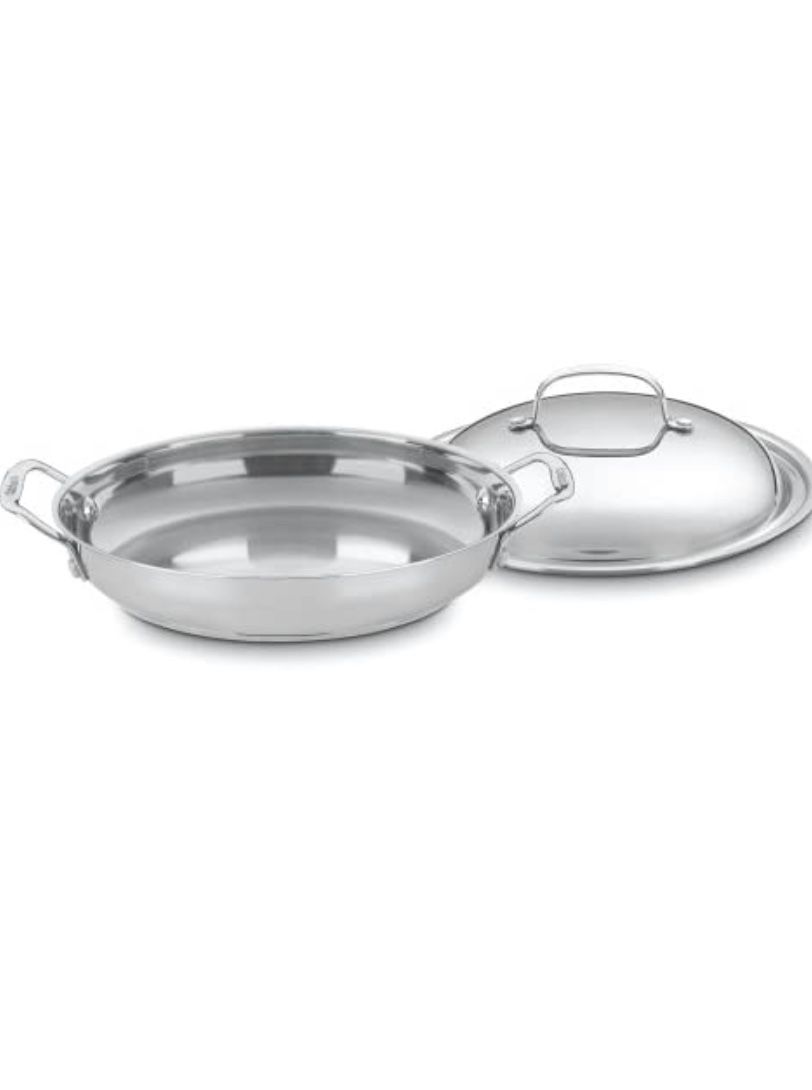Fry pan Cuisinart Fry pan 12inch pan with dome cover NEW