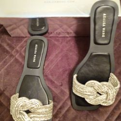 Flat Sandal Silver