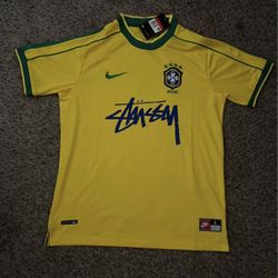 Brazil Soccer Jersey Stussy