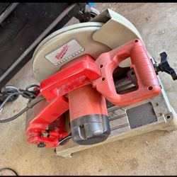  Milwaukee 14" Cut Off Saw Model 6180-20