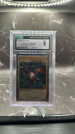Red-Eyes Black Dragon CGC 9 Mint Yu-Gi-Oh Card