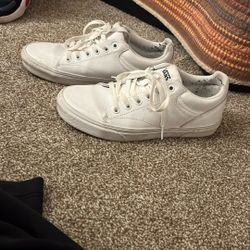 White Vans Size 8 Women 