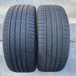 2 Dunlop Tires 215/45/18