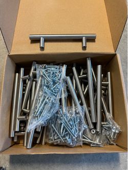 6” Cabinet Pull Handle (Silver) - 36 pcs.