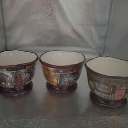 Kate McRostie Certifed International Bowls Set Of 3