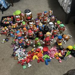 Mr And Mrs Potato Head Huge Lot!!! Toy Story, Marvel Minis, Star Wars And Much More!!!!