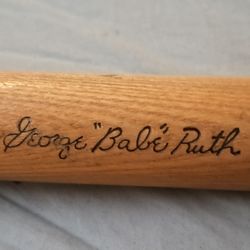 Vintage Mini  MLB George "Babe" Ruth Bat