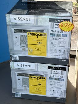 SALE🚨Vissani 5,000 BTU Window Air Conditioner❄️ Cools 150 sq. ft.