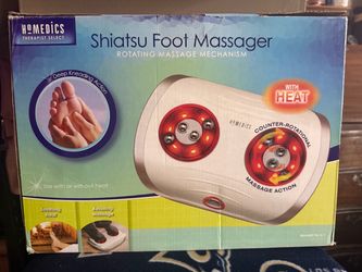 Brand new never opened Homedics  shiatsu foot massager
