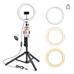 Ring Fill Light With 3 Lighting Colors