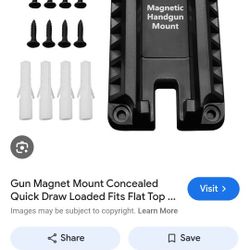 Magnetic Pistol Mount