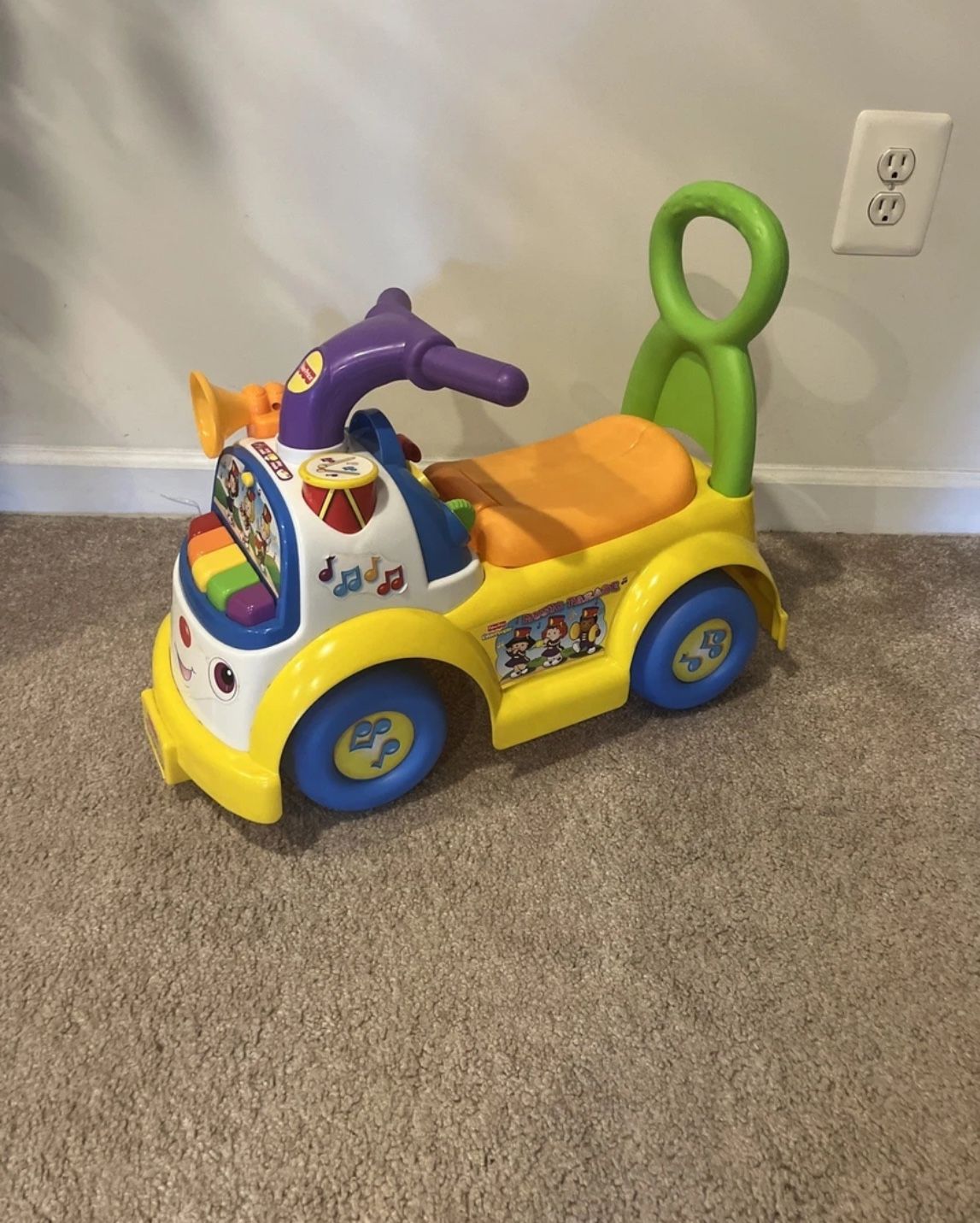 Fisher Price Little People Music Parade Car-Sounds Still Work
