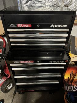 Husky Tool Box With Tools