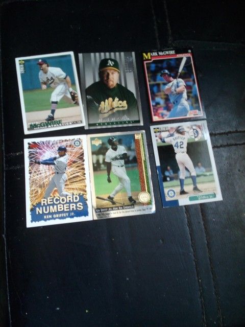 Mark McGwire And Ken Griffy Jr