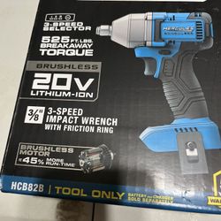 20 VOLT 3/8”IMPACT WRENCH/ 20V 5.0amp Hour  battery 🔋 