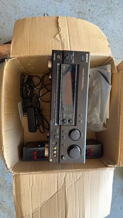Sony amplifier with switch board for rooms