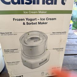 Cuisinart Ice Cream Maker