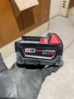 Milwaukee battery 3.0ah (USED)
