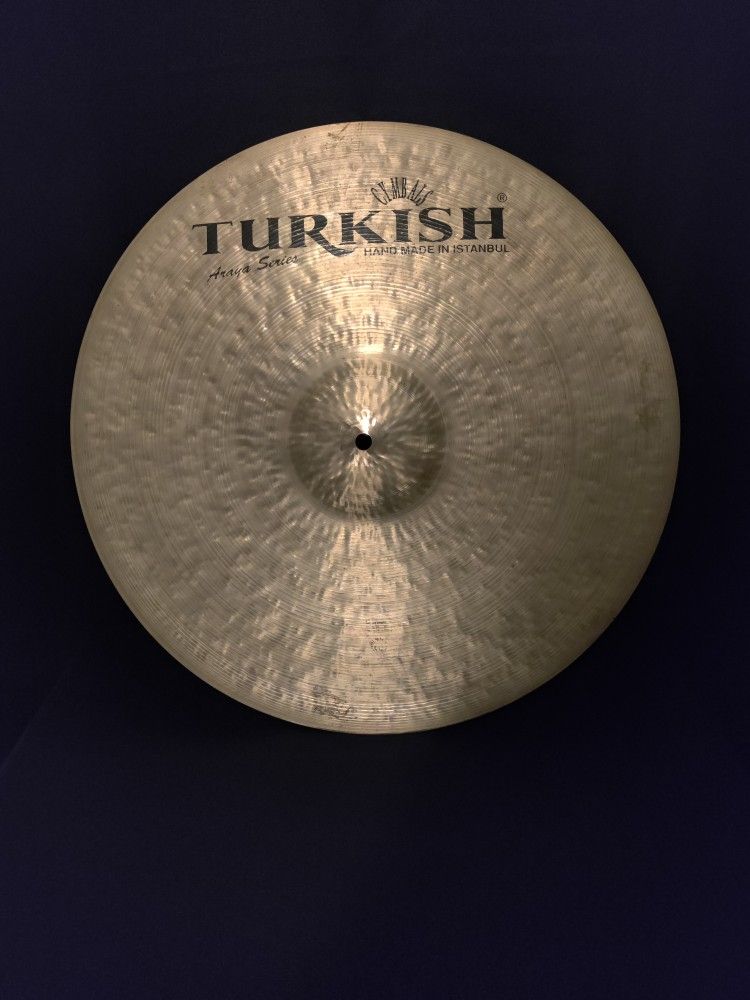 20" Ephus Turkish Araya Series Ride Cymbal Hand Made In Istanbul 4 Drum set Crash Splash Trash China Ozone
