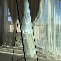 IKEA KARMSUND Full Length Floor Mirror – Black