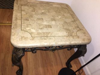 MARBLE TABLE $30 or best offer