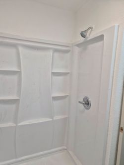 New shower