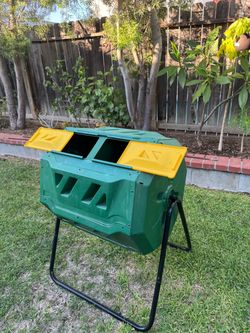 Compost tumbler bin 43 gallon